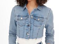 ONLY Jeansjacke ONLWONDER LS CROPPED DNM JACKET GUA NOOS
