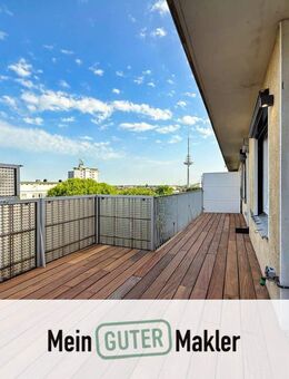 Citynah in Utbremen: 2-Zimmer-Wohnung mit sonniger Dachterrasse - Bremen