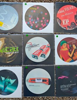 Große Auswahl aus Picture Vinyl und seltenen Techno, Trance, House 12" Schallplatten Sehr guter Zustand - Lage (Nordrhein-Westfalen)