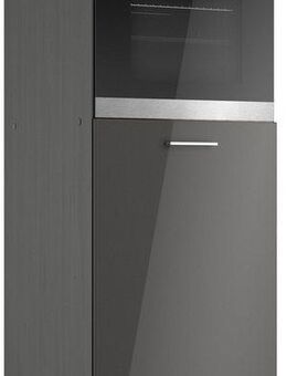 KOCHSTATION Backofenumbauschrank KS-Milan Ofenumbauschrank 60 cm, matte oder hochglänzende Fronten