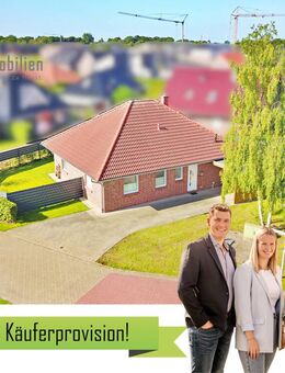 Augustfehn: Moderner und ebenerdiger Bungalow für Jung und Alt | Baujahr 2011 - Apen