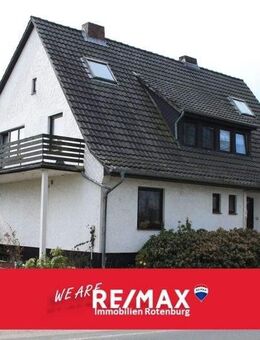 Platz für zwei Generationen: Zweifamilienhaus in dörflicher Lage! - Visselhövede