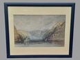 Joseph Mallord William Turner - Die Pfalz bei Kaub - sehr schöner, dekorativer gerahmter Kunstdruck hinter Glas in 57572