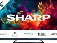 Sharp 4T-C75FQx LED-Fernseher (189 cm/75 Zoll, 4K Ultra HD, Google TV, Quantum Dot, QLED, Dolby Atmos, Dolby Vision, HDMI 2.1 mit eARC)