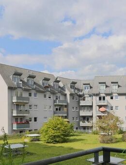 (12536_84) MGN: ruhige 3-ZKB mit sonnigem Balkon zum grünen Innenhof, EBK möglich, Hausmeisterservice inkl. - Meiningen