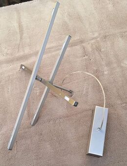 Deckenlampe Silber Metall/Kunststoff ca. 60x50x40cm - Essen