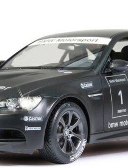 Jamara RC-Auto Deluxe Cars, BMW M3 Sport, 1:14, schwarz, 2,4GHz, mit LED-Licht