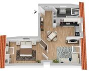 Geschmackvoll sanierte helle Dachgeschosswohnung in Hamburg Horn -vermietet- - Hamburg