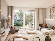Gartenwohnung mit 2 Zimmern, offener Küche und Süd-West-Terrasse - Haar
