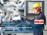 Servicetechniker für Baumaschinen im Außendienst (m/w/d) - Frankfurt (Main)