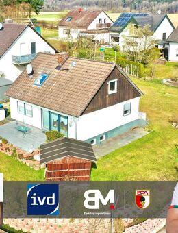 Einzigartiges freistehendes Einfamilienhaus mit 788 m² Grund in Neusäß nahe Uniklinikum - Neusäß