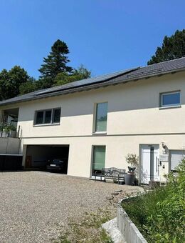 RARITÄT: Barrierefreies, modernes A+ Neubau EFH mit Veranda, Garten, Spa & Doppelgarage in Welden - Welden