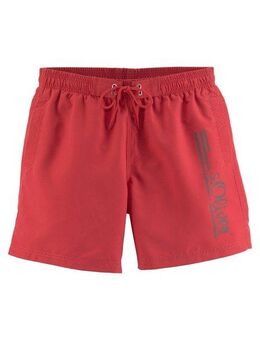 s.Oliver Badeshorts Philip mit Logo-Print im Used-Look
