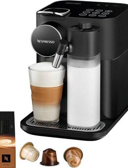 NESPRESSO Kapselmaschine EN640.B von DeLonghi, schwarz, inkl. Willkommenspaket mit 7 Kapseln