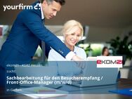 Sachbearbeitung für den Besucherempfang / Front-Office-Manager (m/w/d) - Gießen