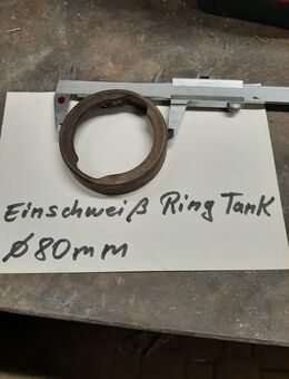 Tank Reparatur Stahl Ring für Deckel - Büdingen