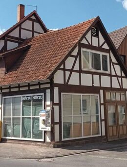 Wesertal-OT, Zweifamilienhaus + Gewerbe - Oberweser