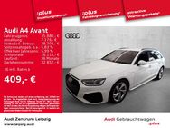 Audi A4, Avant 40 TDI S line qu Stadt Tour, Jahr 2022 - Leipzig