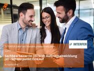 Sachbearbeiter/in (m/w/d) Auftragsabwicklung (a) - Schwerpunkt Einkauf - Karlsruhe