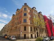 Gutbürgerliches Waldstraßenviertel - geräumige 3-Raum-Wohnung mit Kamin und Dachterrasse - Leipzig