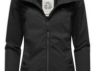 Ragwear Outdoorjacke Monade Übergang stylische Übergangsjacke mit großer Kapuze