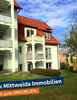 2-Raum-Wohnung im EG mit Terrasse und Tiefgaragenstellplatz - Mittweida
