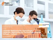 Leitende Medizinische Technologin / Leitender Medizinischer Technologe (m/w/d) Vollzeit / Teilzeit - Düsseldorf