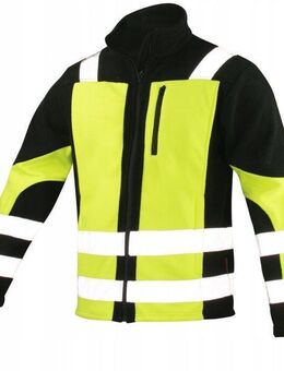 Premium Edition Fleecejacke Arbeitsjacke REFLEKTIEREND Baustelle Heimwerker - Wuppertal