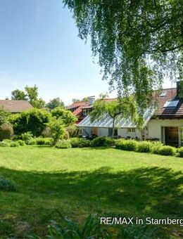 Familiäres Landhaus auf großem Garten und idyllischem Naturgrundstück - Tutzing