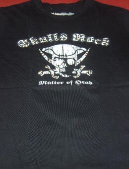 T-SHIRT SKULLS ROCK GRÖSSE M -SCHWARZ- - Großostheim