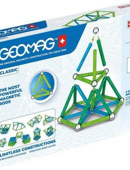 Geomag™ GEOMAG™ Classic, Recycled Magnetspielbausteine, (60 St), aus recyceltem Material, Made in Europe