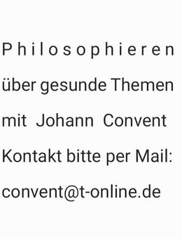 Philosophieren über gesunde Themen - Grefrath (Sport- und Freizeitgemeinde)