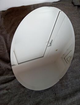 Wandspiegel oval m. umlfd. Kanten-Schliff, noch unbenutzt - Simbach (Inn)