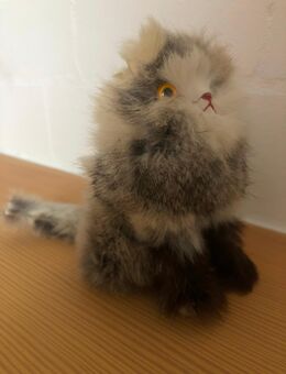 Hochwertige Plüsch-Katze aus Fell - Bremen