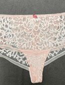 Panty/Slip aus Spitzenstoff von Esprit Gr. 36 apricot in 49377