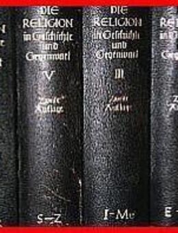 DIE RELIGION IN GESCHICHTE UND GEGENWART (RGG) - 6 Bde (2. Aufl. ) - Köln