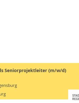 Architekt als Seniorprojektleiter (m/w/d) - Regensburg