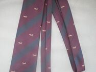 Krawatte mit Schrägstreifen und kleine Enten - Weichs