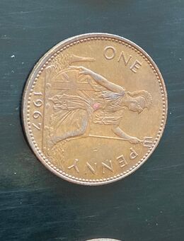 Münze Münzen Umlaufmünze Großbritannien 1 Penny 1967 - Alzey