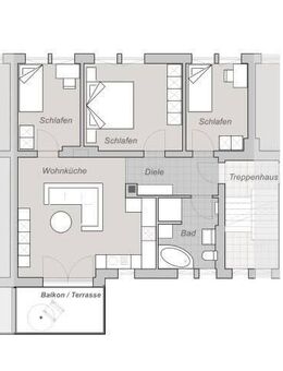 Mietraum ab Dezember 25 - energetisch sanierte 4-Raum-Wohnung - Rudolstadt