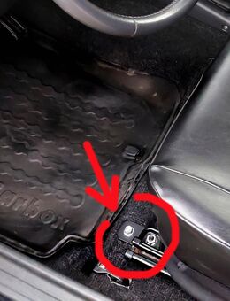 Sitzschienenverlängerung Sitzverlängerung SUZUKI JIMNY (FJ bis BJ 2018) - Künzelsau