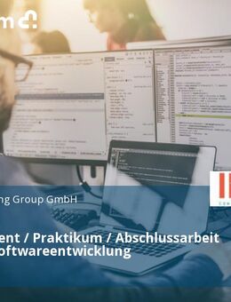 Werkstudent / Praktikum / Abschlussarbeit (m/w/d) Softwareentwicklung - Wolfsburg