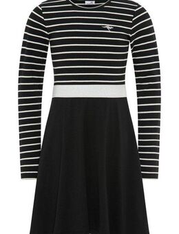 KangaROOS Jerseykleid Kleid mit Glitzergürtel festliche Anlässe, kniefrei, modischer Stil, aus Stretchqualität