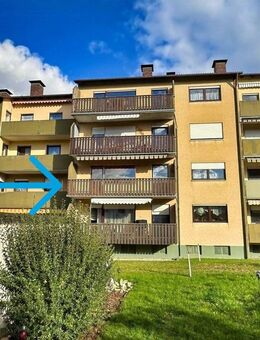 Großzügige 3-Zimmer-Wohnung mit zwei Balkonen, Garage und Stellplatz - Gunzenhausen