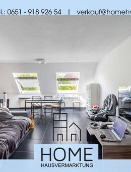 Trier-Nord: Gepflegte 2 ZKB-Wohnung mit ca. 60 m² WFL, EBK und Stellplatz - Trier