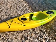 Kajak 1 Person, Allround, 1er, Hartschale Kanu mit Paddel, Boot - Anzing
