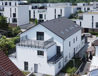 Neubau 3 ZKB Erdgeschoss mit Terrasse - Fernwärme - KFW 55EE