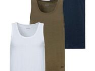 BOSS Unterhemd Tank Top 3P CO (Packung, 3-St) mit Rippbündchen