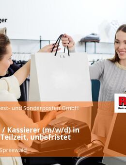Verkäufer / Kassierer (m/w/d) in Voll- oder Teilzeit, unbefristet - Lübbenau (Spreewald)