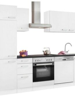OPTIFIT Küchenzeile Odense, Breite 270 cm, mit 28 mm Arbeitsplatte, mit Gratis Besteckeinsatz